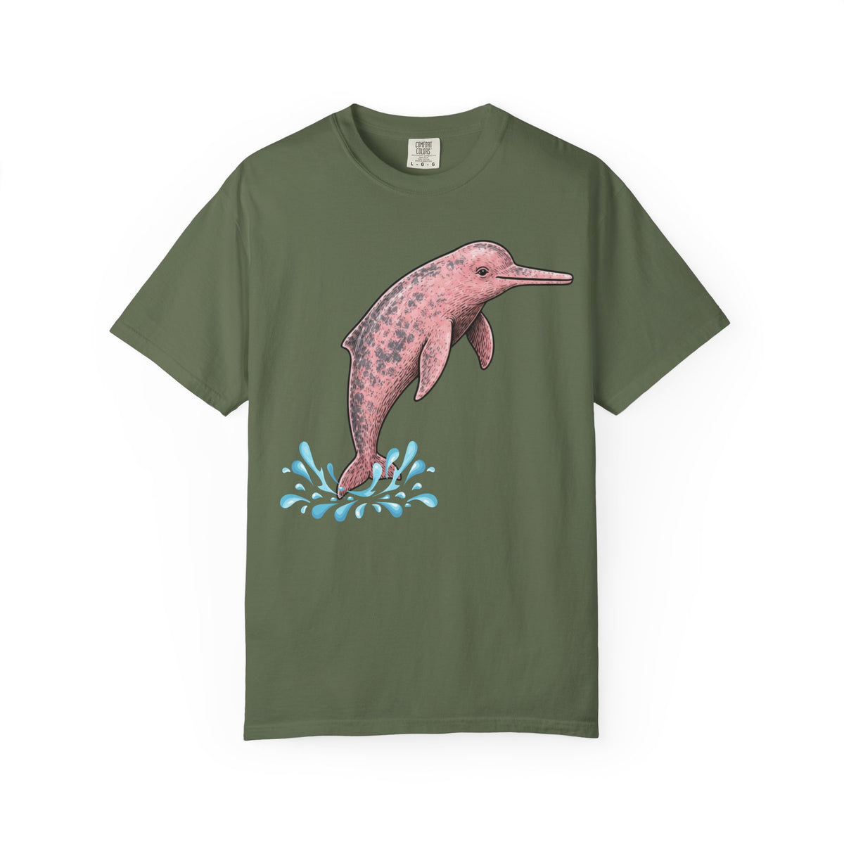 Amazon River Dolphin Unisex Garment-Dyed Comfort Colors T-shirt