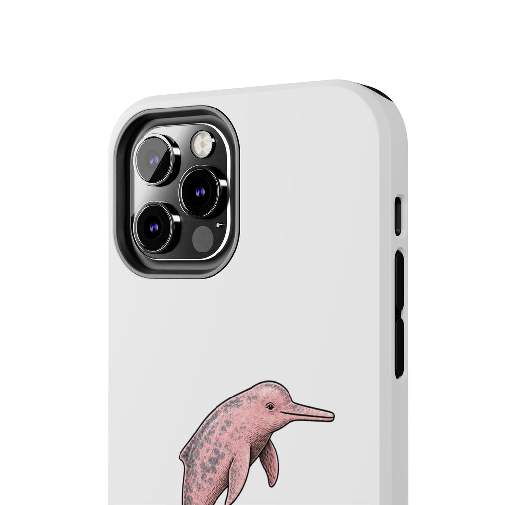 Pink Amazon River Dolphin (BOTO) Protective Phone Cover