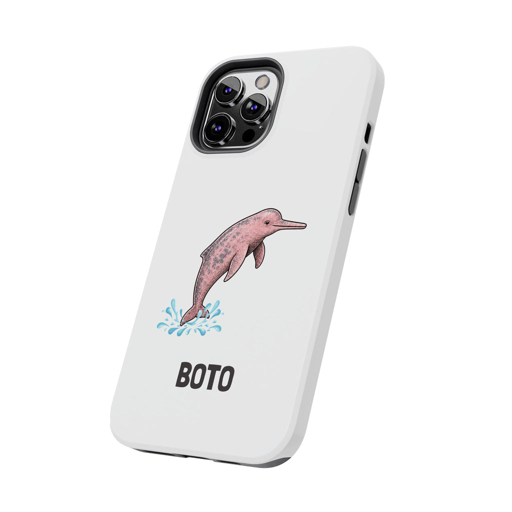 Pink Amazon River Dolphin (BOTO) Protective Phone Cover