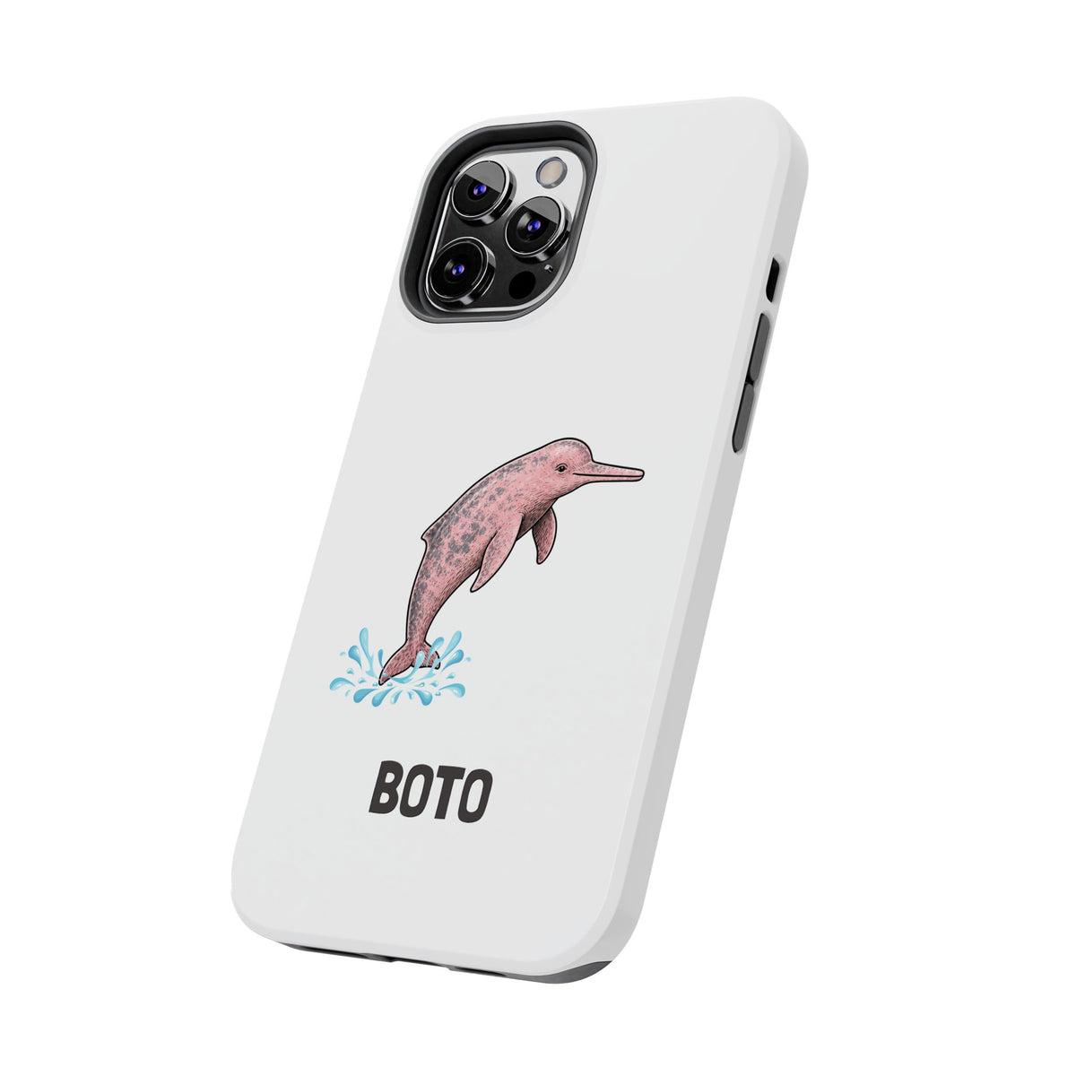 Pink Amazon River Dolphin (BOTO) Protective Phone Cover