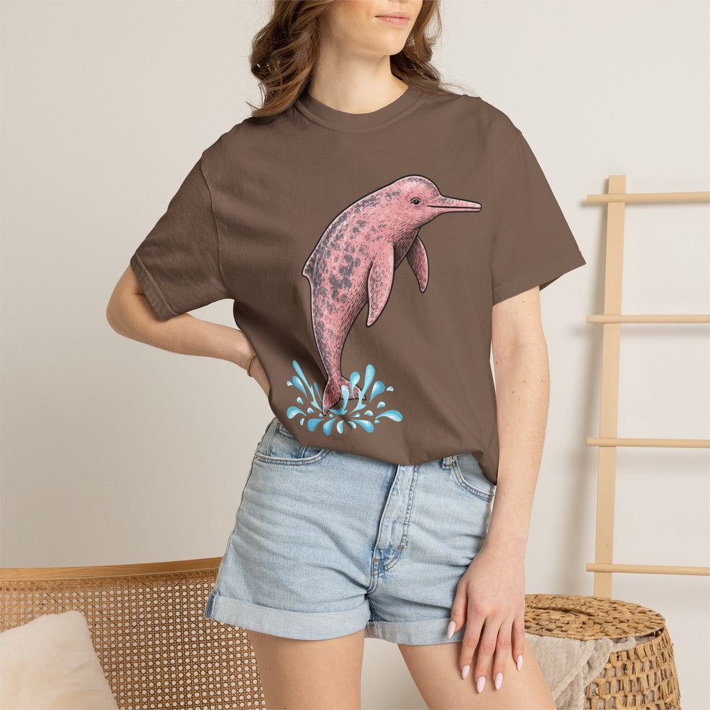 Amazon River Dolphin Unisex Garment-Dyed Comfort Colors T-shirt