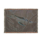 Woven Blanket — Amazon River Dolphin Throw Blanket