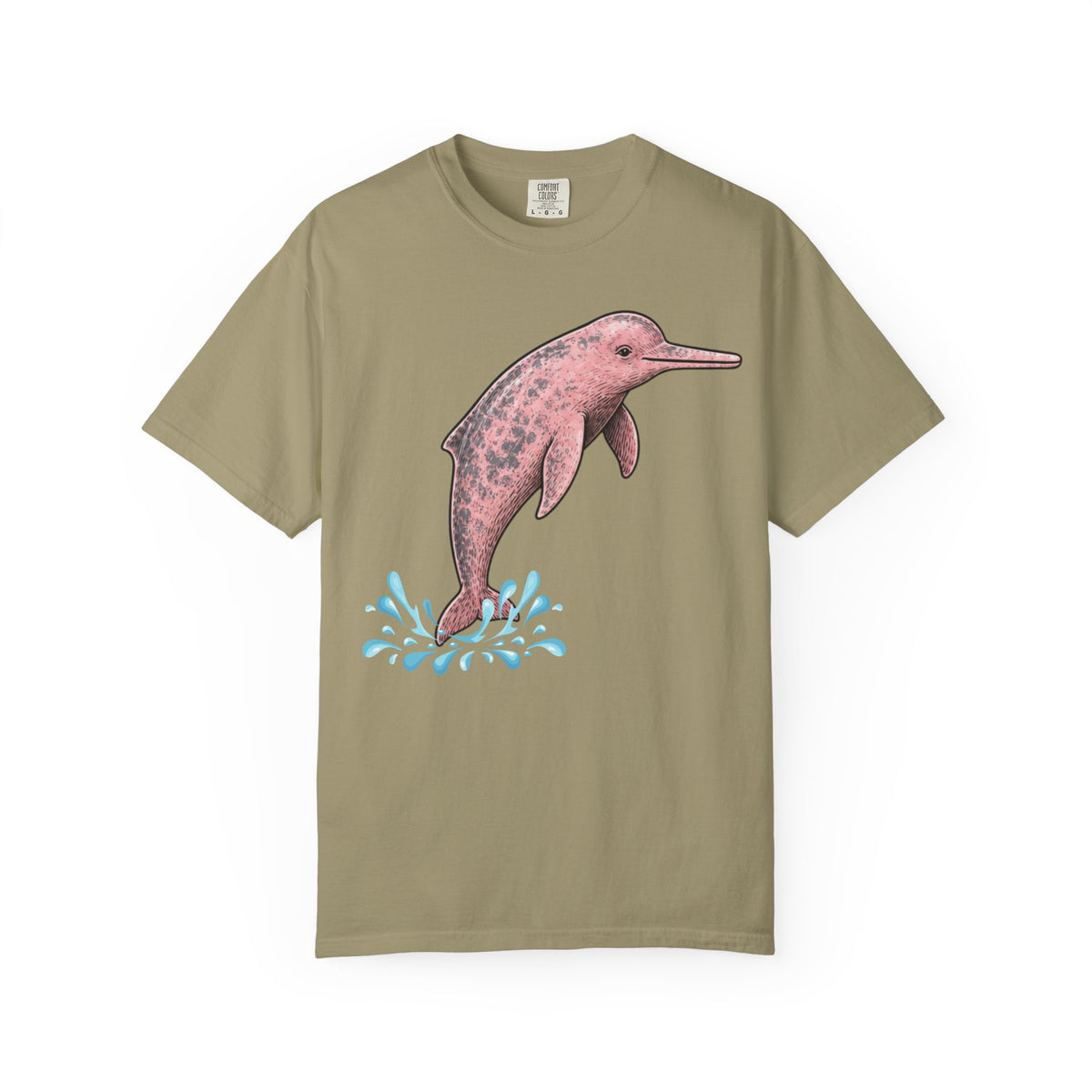 Amazon River Dolphin Unisex Garment-Dyed Comfort Colors T-shirt