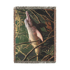 Woven Blanket — Amazon River Dolphin Throw Blanket