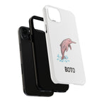 Pink Amazon River Dolphin (BOTO) Protective Phone Cover