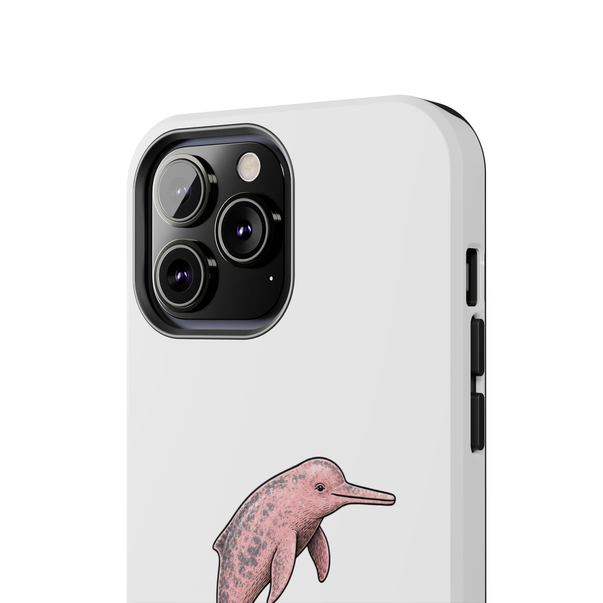 Pink Amazon River Dolphin (BOTO) Protective Phone Cover