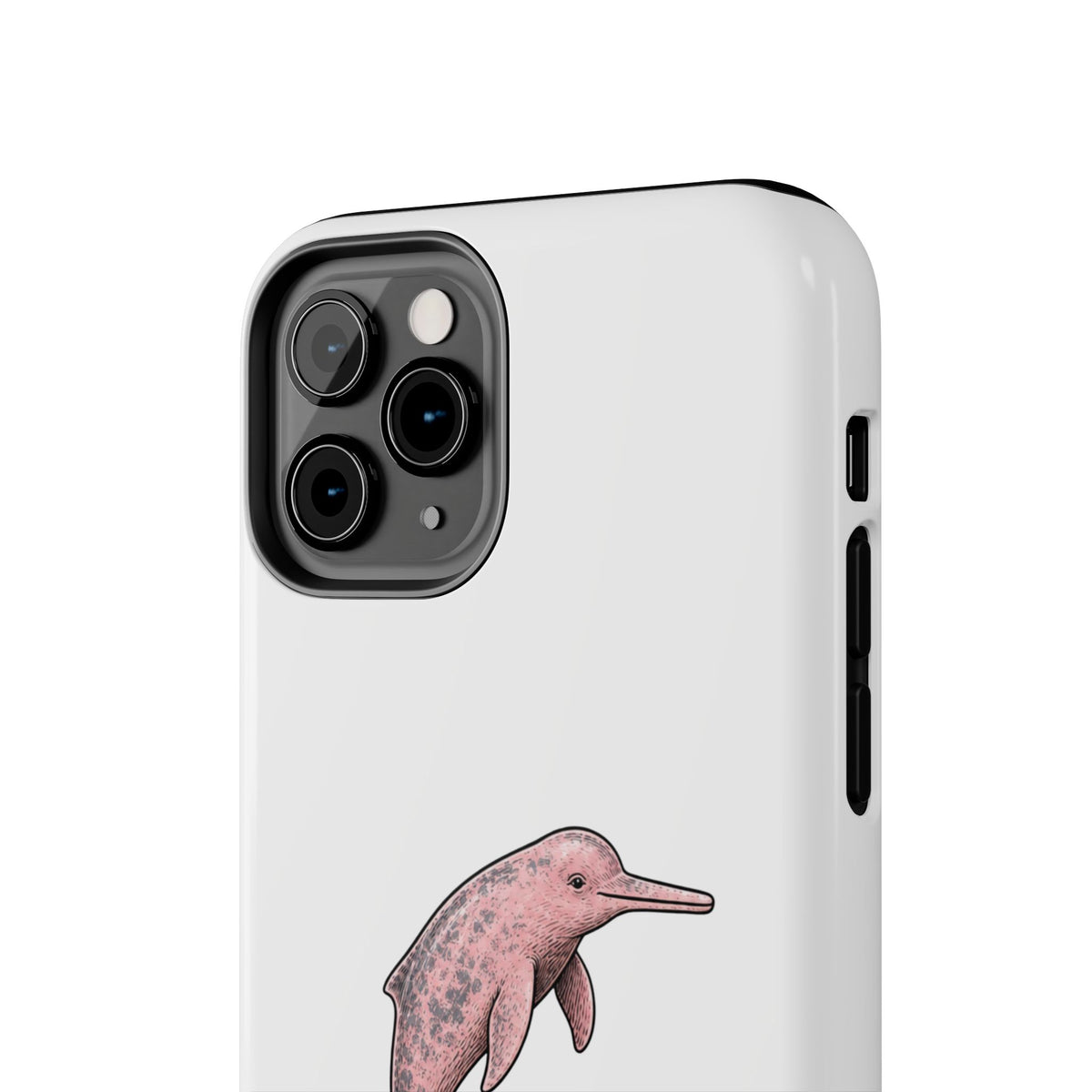 Pink Amazon River Dolphin (BOTO) Protective Phone Cover