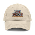Joe's Jungle Logo Distressed Dad Hat (Embroidery)