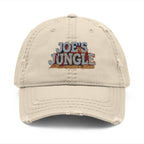 Joe's Jungle Logo Distressed Dad Hat (Embroidery)