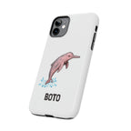 Pink Amazon River Dolphin (BOTO) Protective Phone Cover