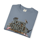 Joe's Jungle First Six Spotline Animals Unisex Garment-Dyed T-shirt