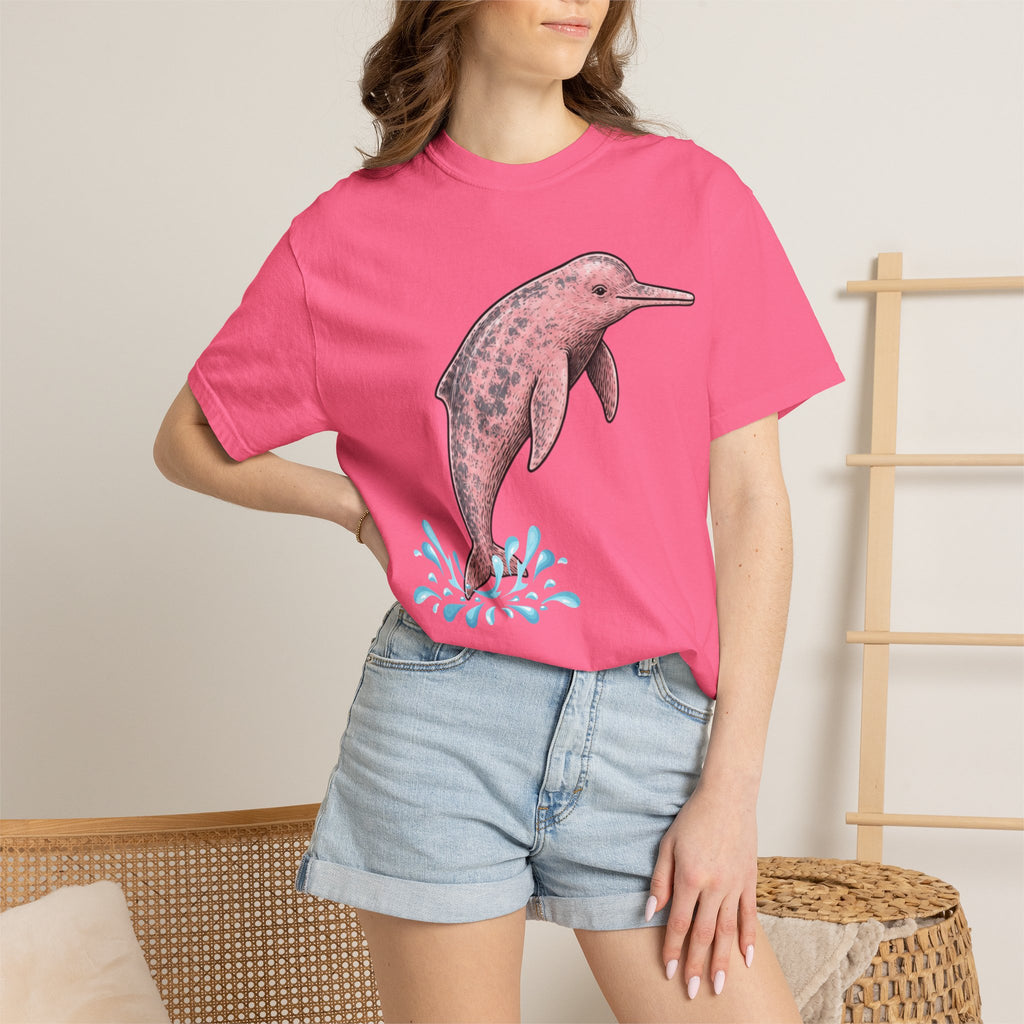 Amazon River Dolphin Unisex Garment-Dyed Comfort Colors T-shirt