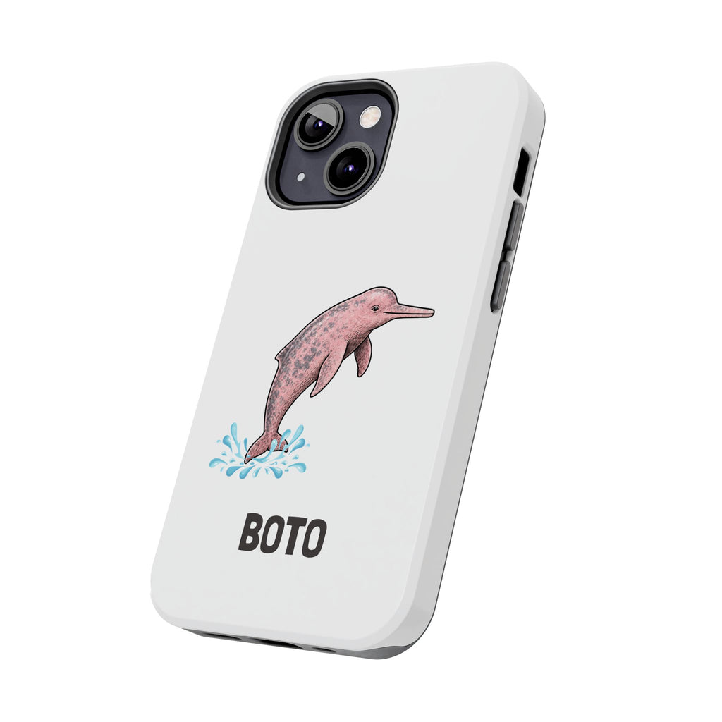 Pink Amazon River Dolphin (BOTO) Protective Phone Cover