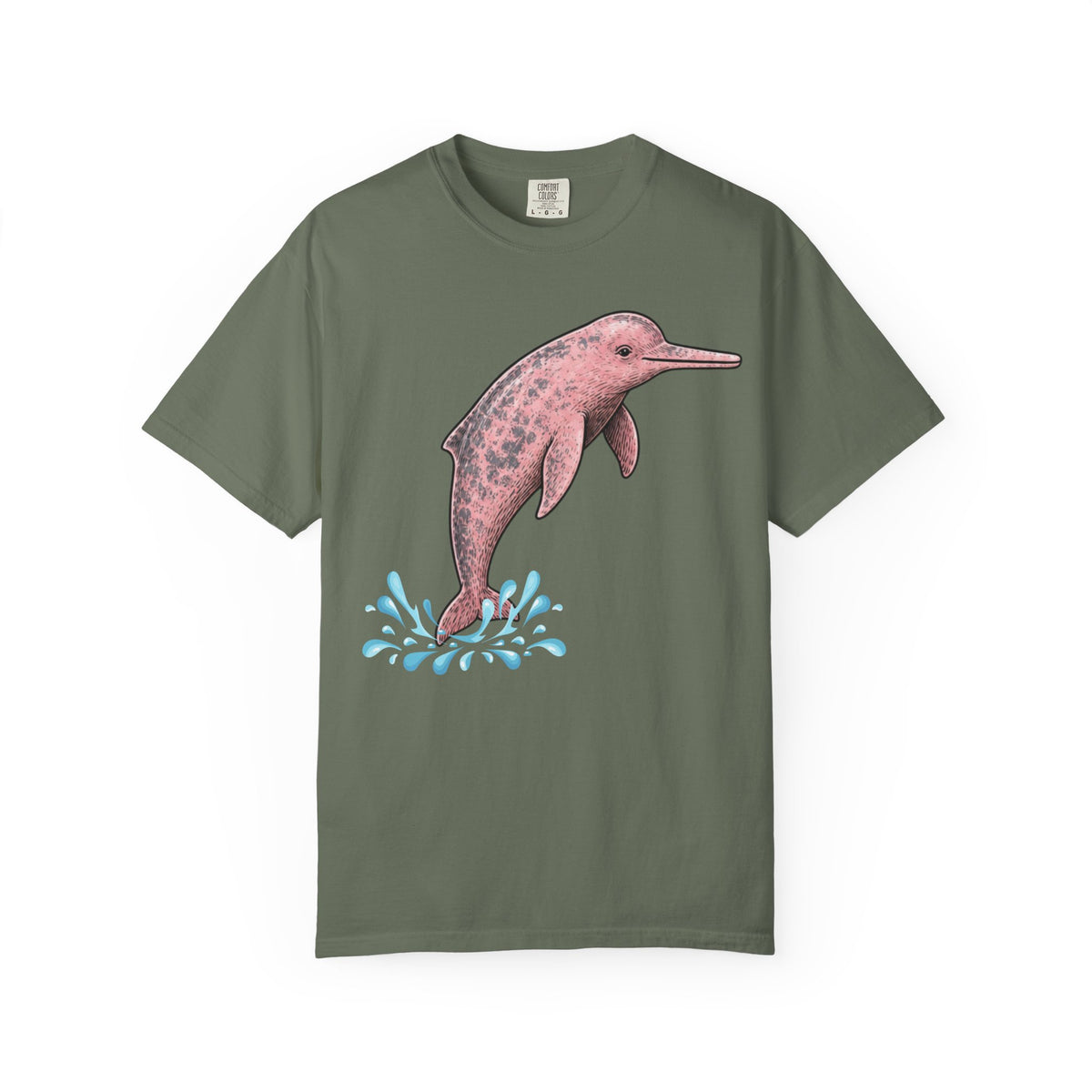 Amazon River Dolphin Unisex Garment-Dyed Comfort Colors T-shirt