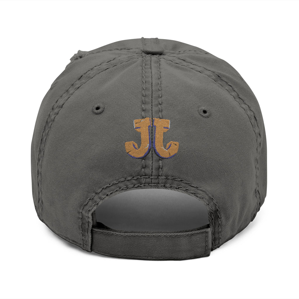 Joe's Jungle Logo Distressed Dad Hat (Embroidery)