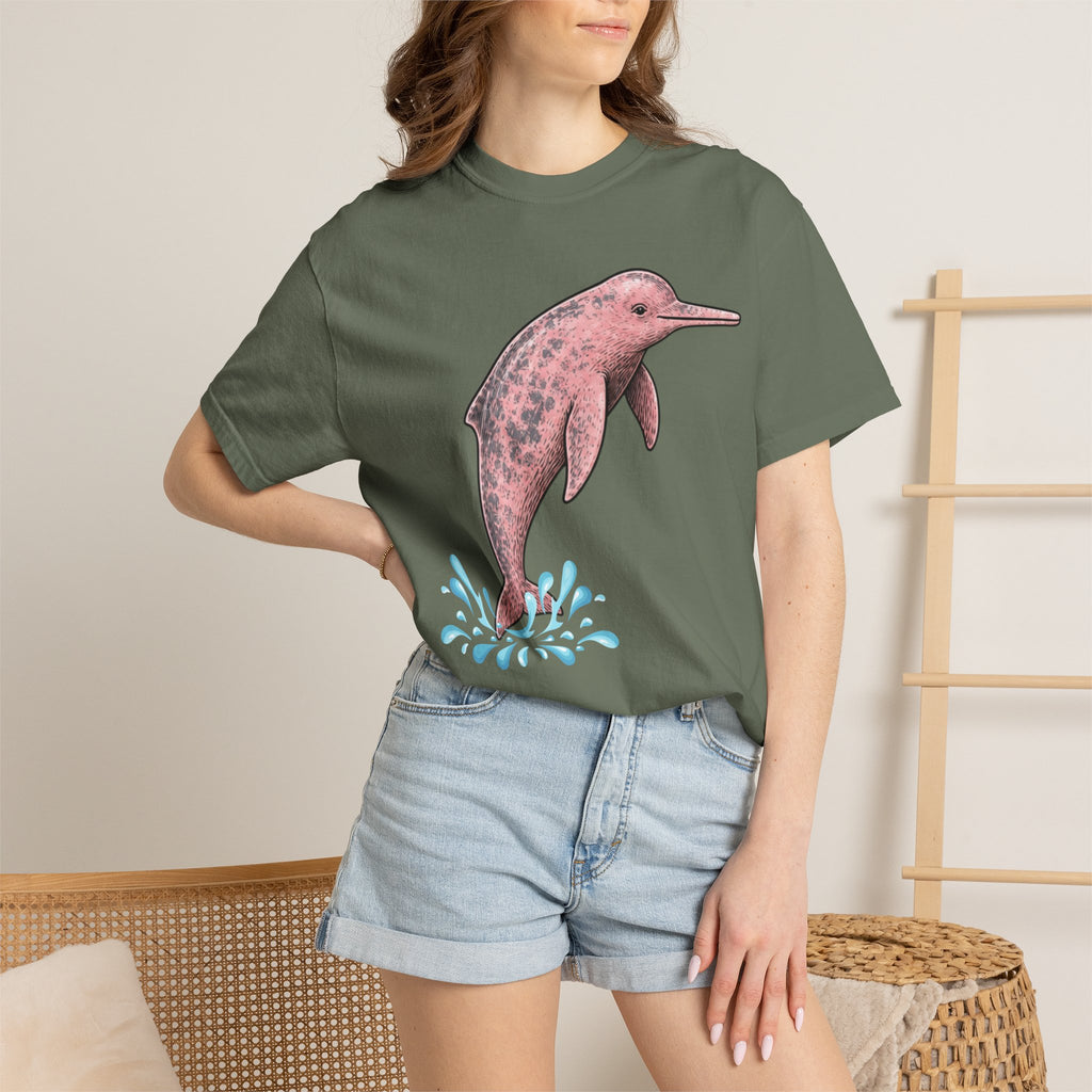 Amazon River Dolphin Unisex Garment-Dyed Comfort Colors T-shirt