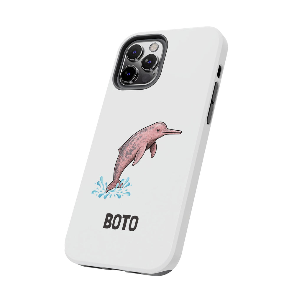Pink Amazon River Dolphin (BOTO) Protective Phone Cover