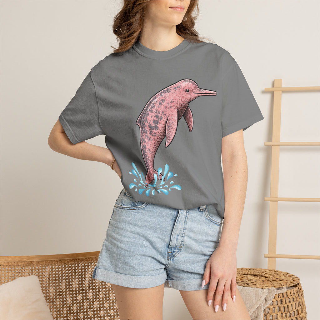 Amazon River Dolphin Unisex Garment-Dyed Comfort Colors T-shirt