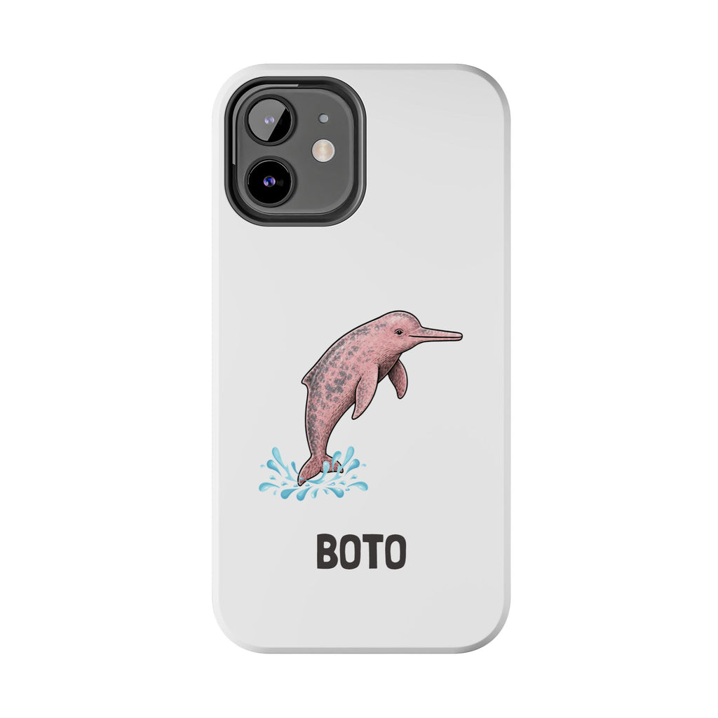 Pink Amazon River Dolphin (BOTO) Protective Phone Cover
