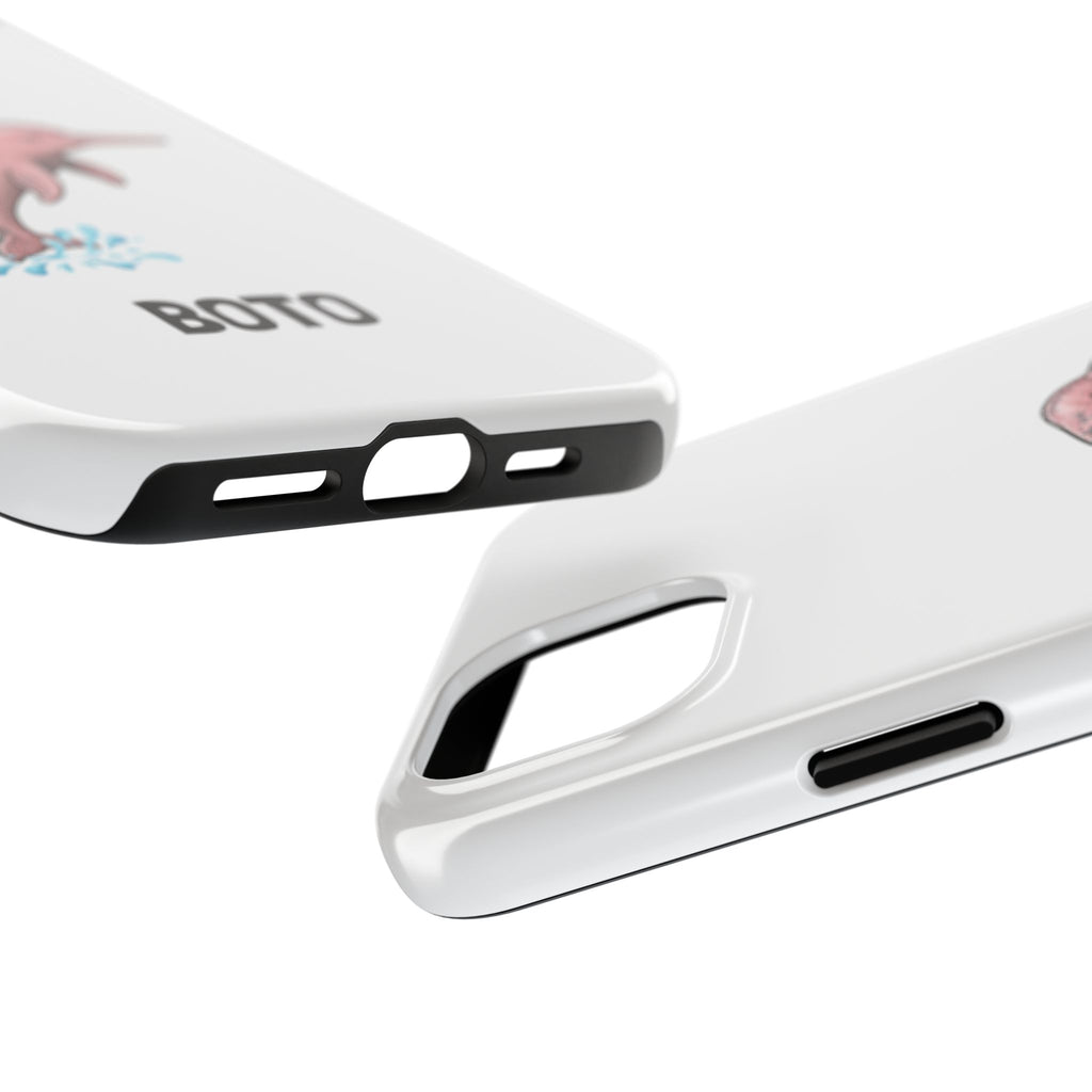 Pink Amazon River Dolphin (BOTO) Protective Phone Cover