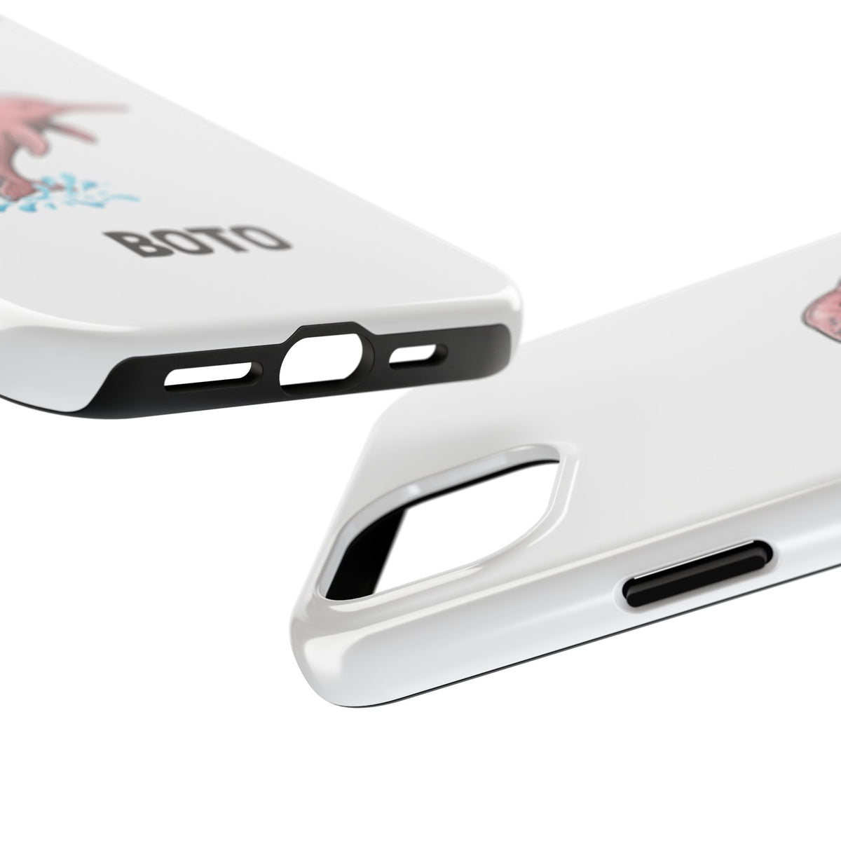 Pink Amazon River Dolphin (BOTO) Protective Phone Cover