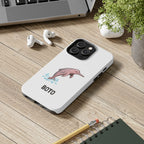 Pink Amazon River Dolphin (BOTO) Protective Phone Cover