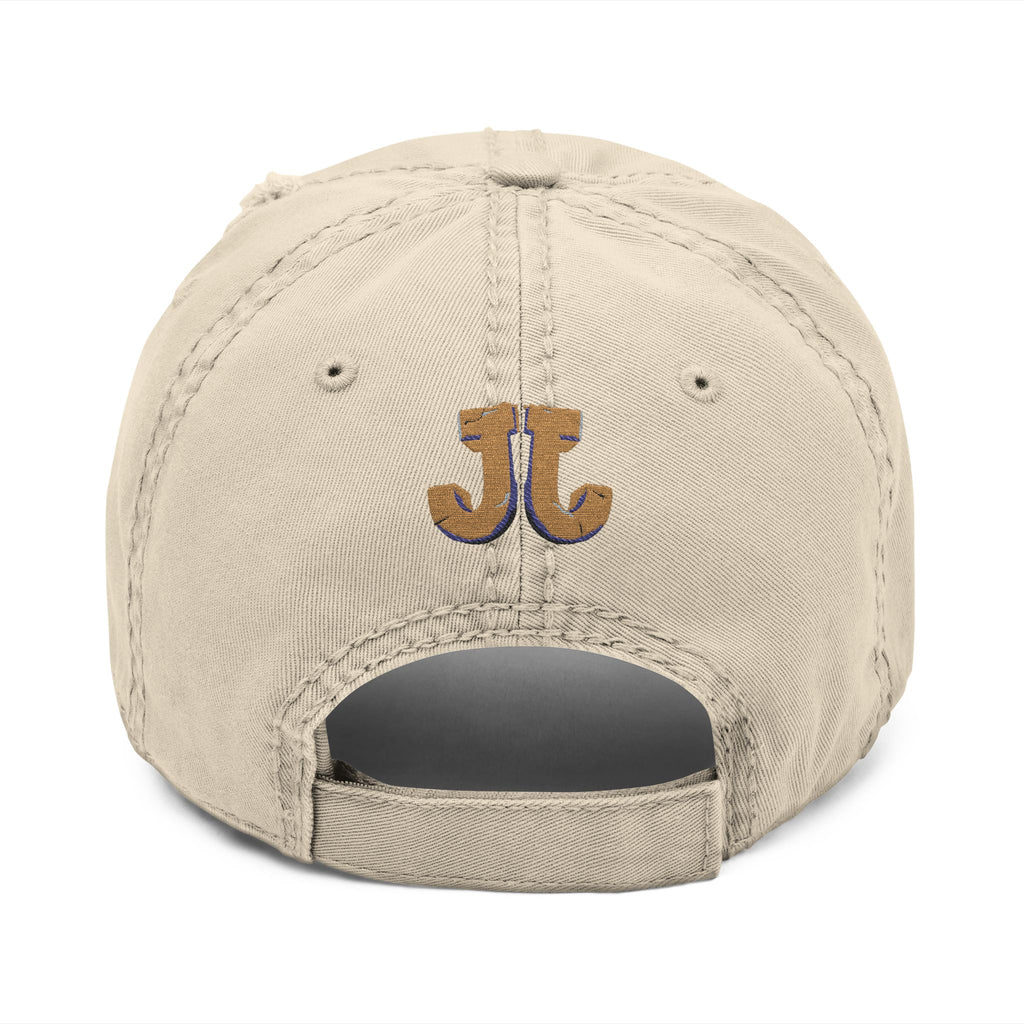 Joe's Jungle Logo Distressed Dad Hat (Embroidery)