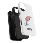 Pink Amazon River Dolphin (BOTO) Protective Phone Cover