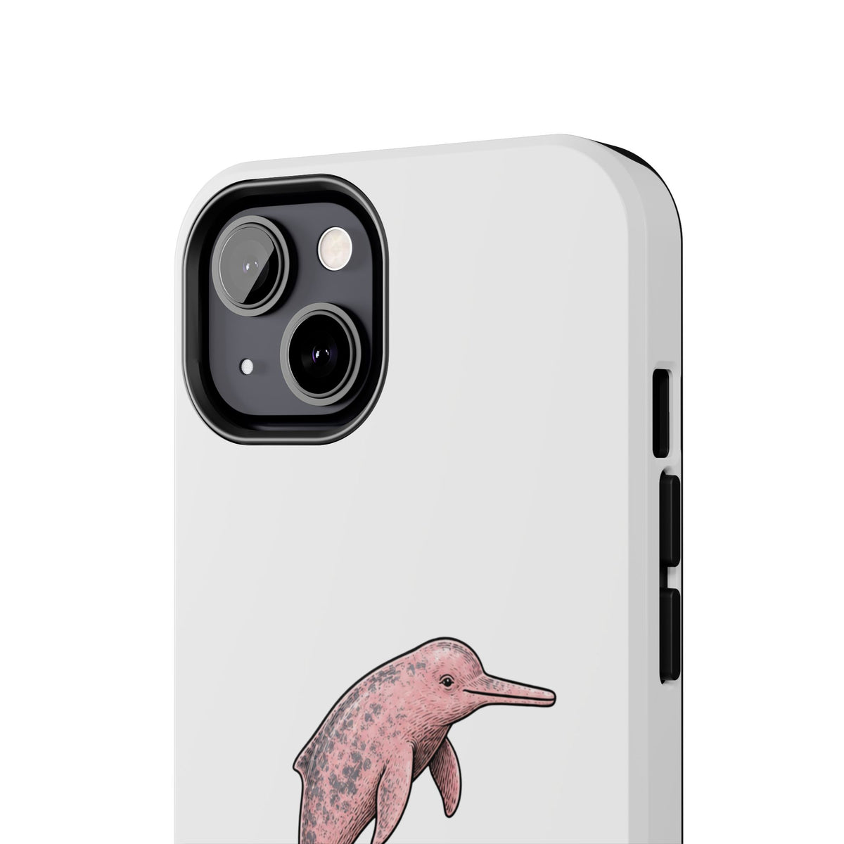 Pink Amazon River Dolphin (BOTO) Protective Phone Cover