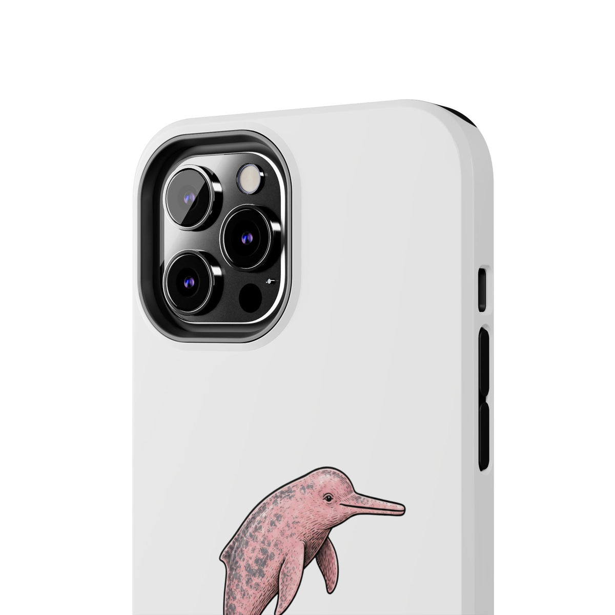 Pink Amazon River Dolphin (BOTO) Protective Phone Cover