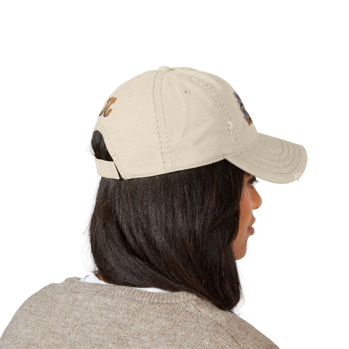 Joe's Jungle Logo Distressed Dad Hat (Embroidery)