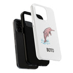Pink Amazon River Dolphin (BOTO) Protective Phone Cover