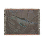 Woven Blanket — Amazon River Dolphin Throw Blanket