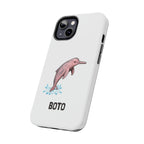 Pink Amazon River Dolphin (BOTO) Protective Phone Cover