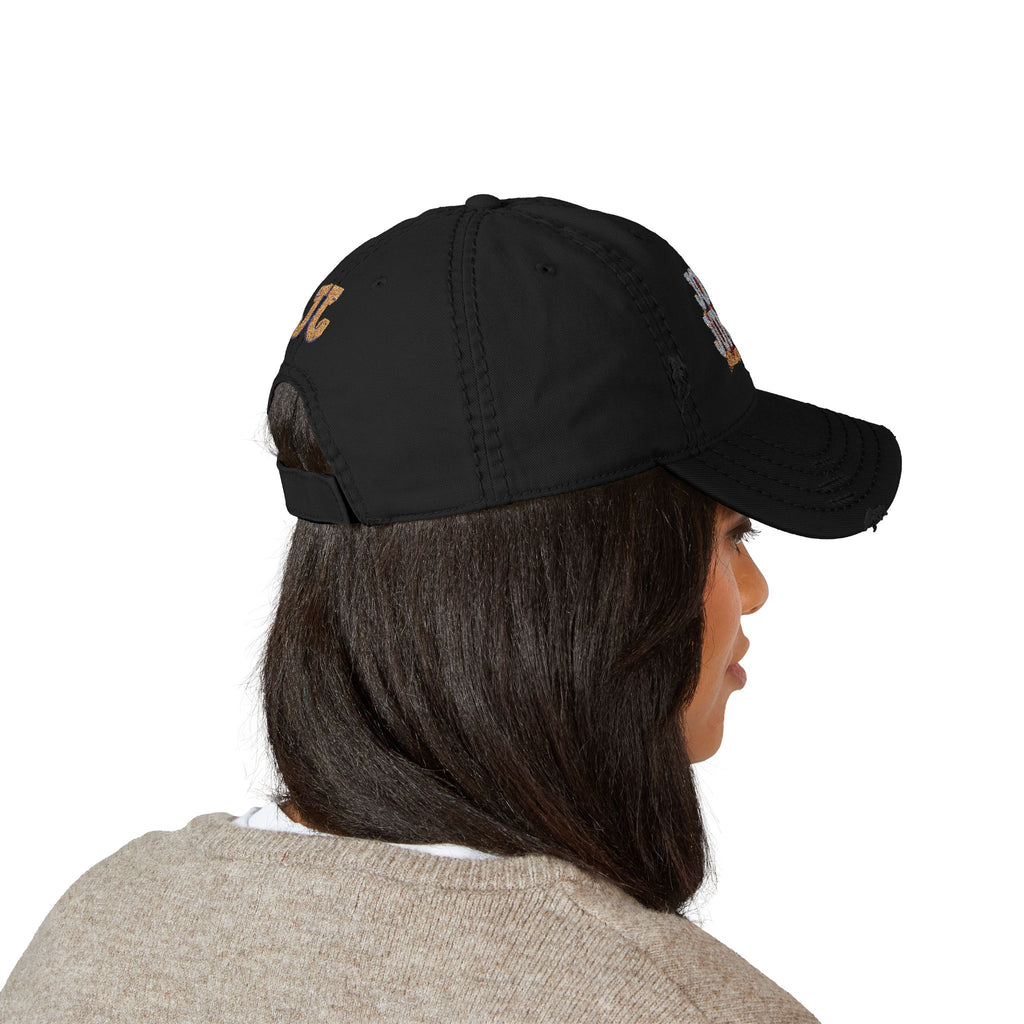 Joe's Jungle Logo Distressed Dad Hat (Embroidery)