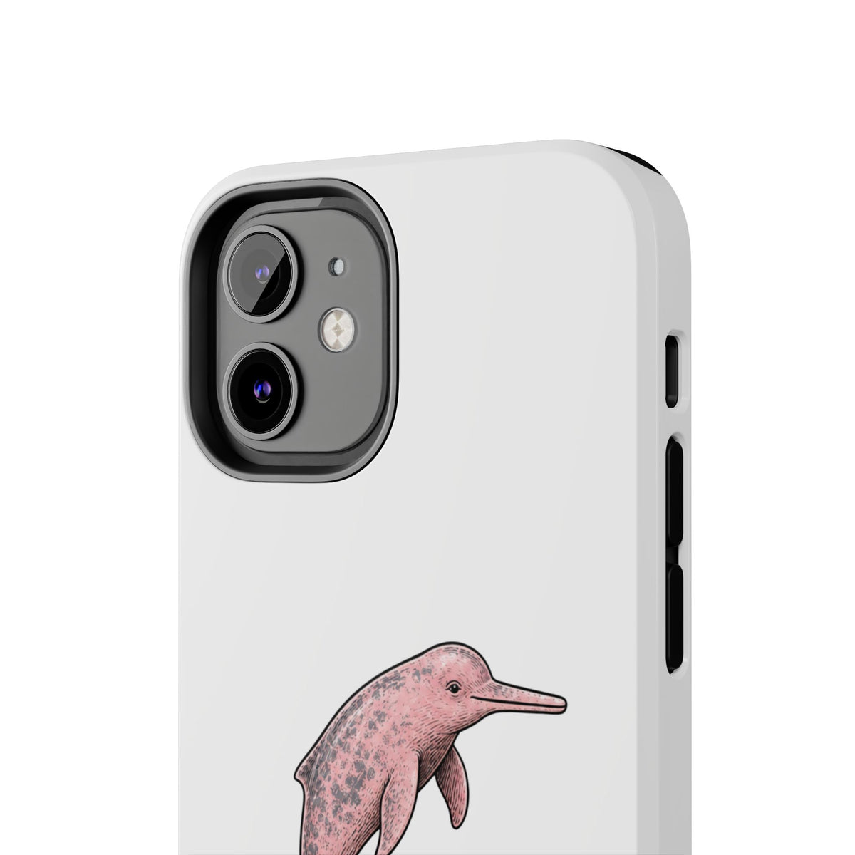 Pink Amazon River Dolphin (BOTO) Protective Phone Cover