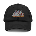 Joe's Jungle Logo Distressed Dad Hat (Embroidery)