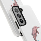 Pink Amazon River Dolphin (BOTO) Protective Phone Cover