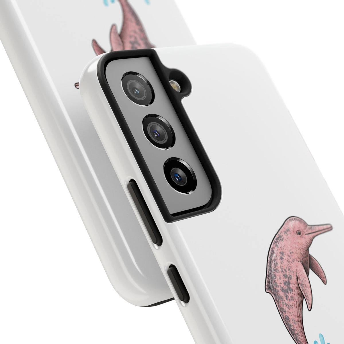 Pink Amazon River Dolphin (BOTO) Protective Phone Cover