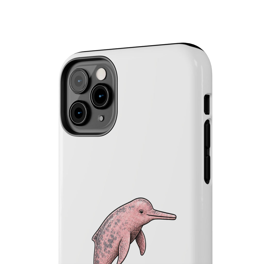 Pink Amazon River Dolphin (BOTO) Protective Phone Cover
