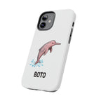 Pink Amazon River Dolphin (BOTO) Protective Phone Cover