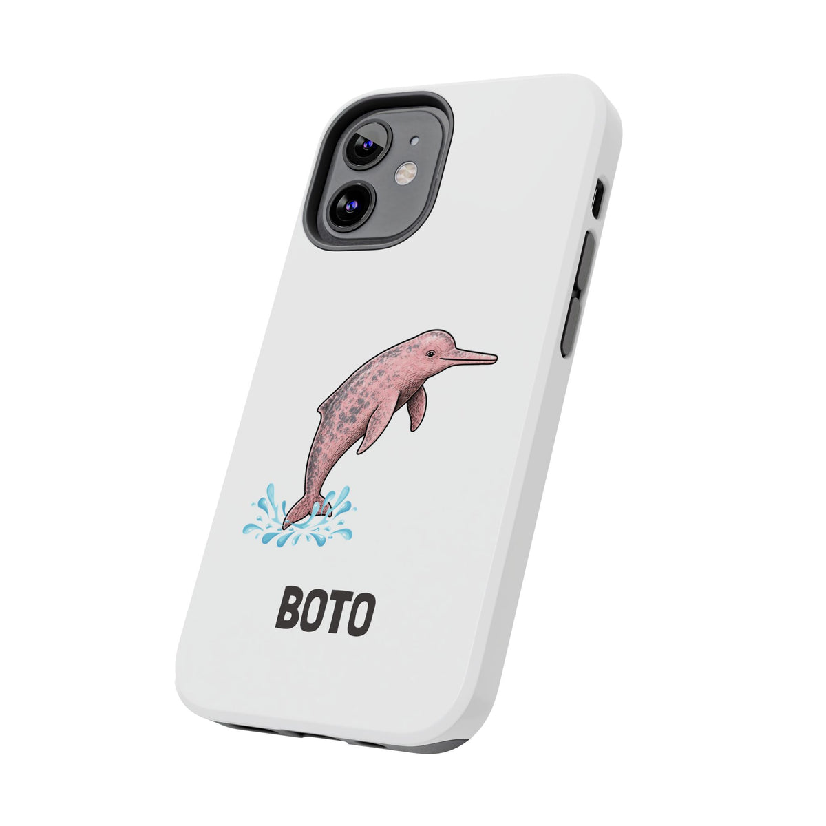 Pink Amazon River Dolphin (BOTO) Protective Phone Cover