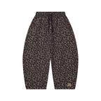 Joe's Jungle Unisex Leopard Barrel Leg Sweatpants