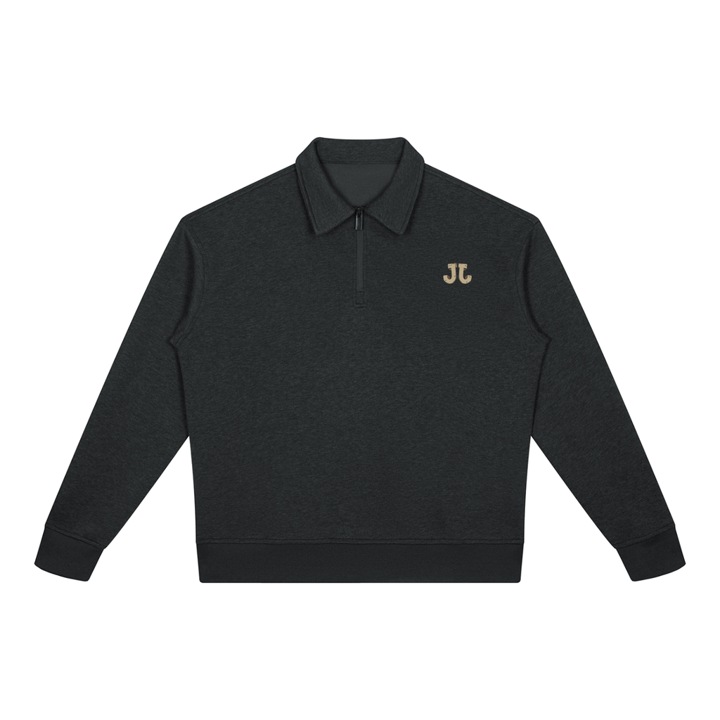 Unisex Boxy Quarter-Zip Sweatshirt