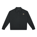 Unisex Boxy Quarter-Zip Sweatshirt