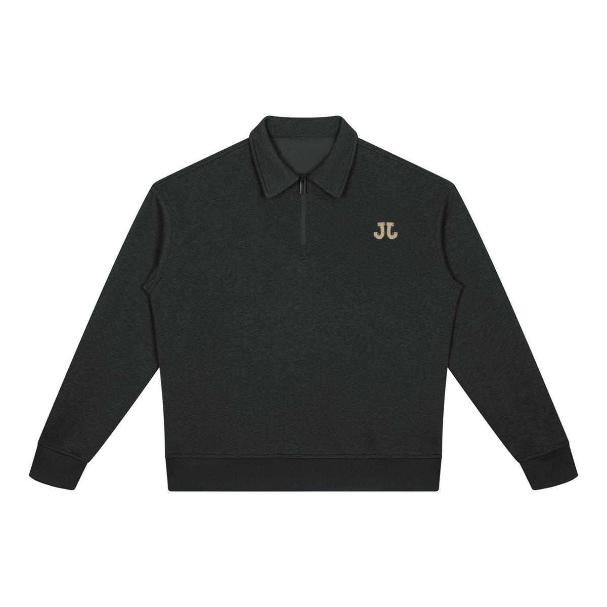 Unisex Boxy Quarter-Zip Sweatshirt