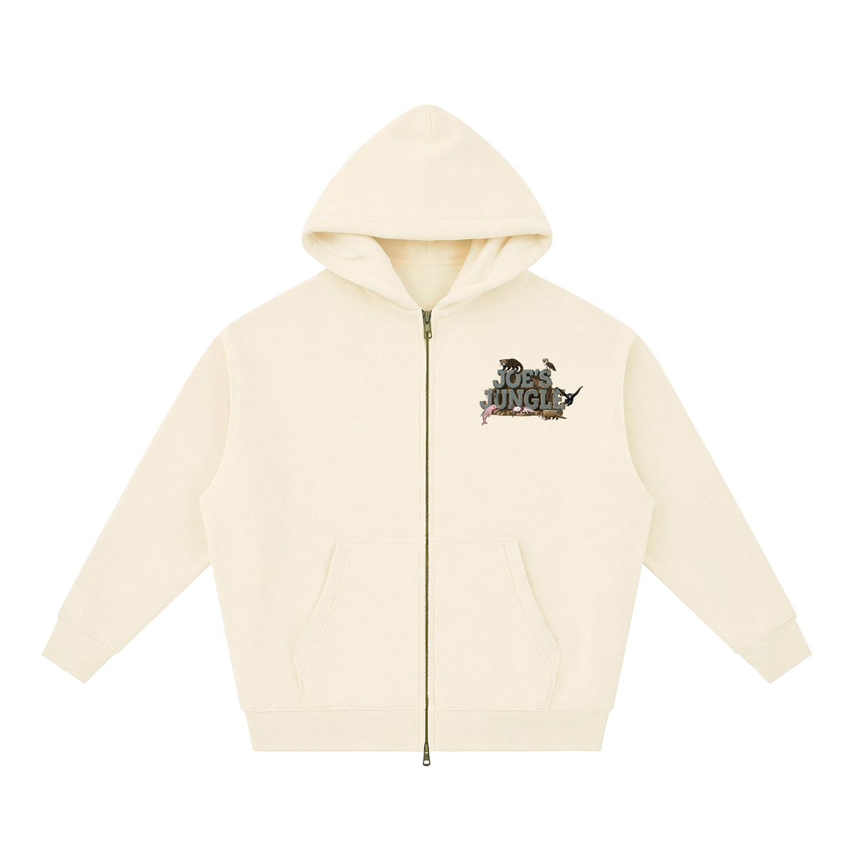Essential Oversized Fleece Boxy Hoodie